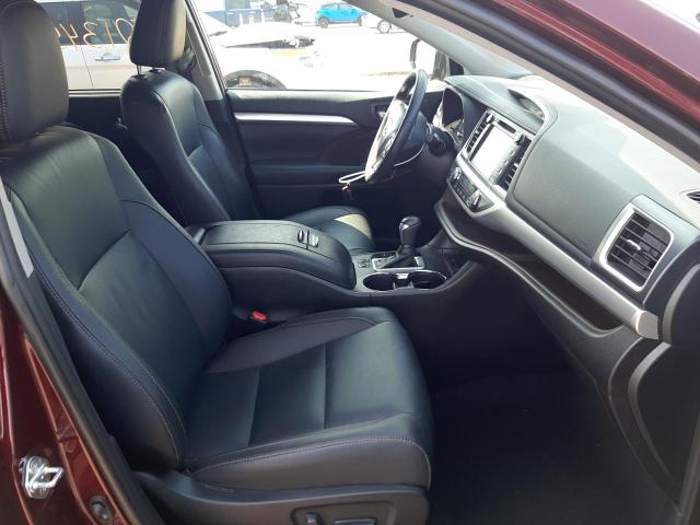 Photo 5 from auction – 2019 TOYOTA HIGHLANDER with VIN 5TDJZRFHXKS950023