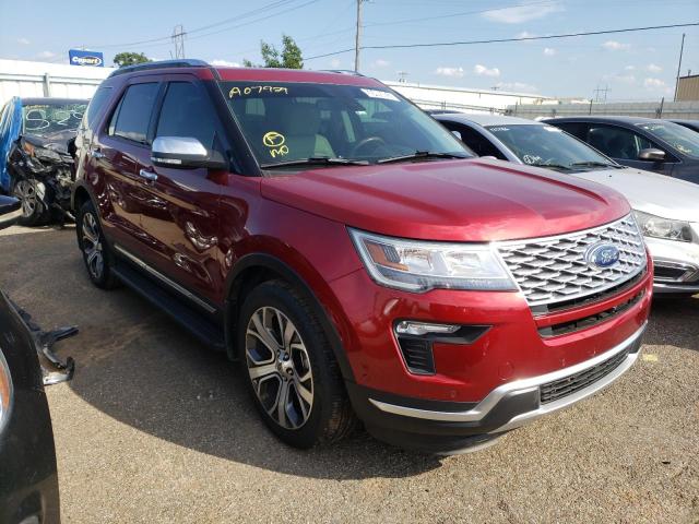 FORD EXPLORER P 2019 with VIN 1FM5K8HT1KGA07929 - Photo from auction