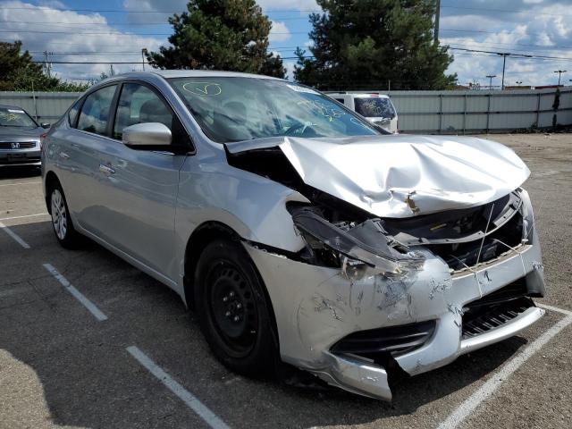 NISSAN SENTRA S 2014 with VIN 3N1AB7AP1EY258868 - Photo from auction