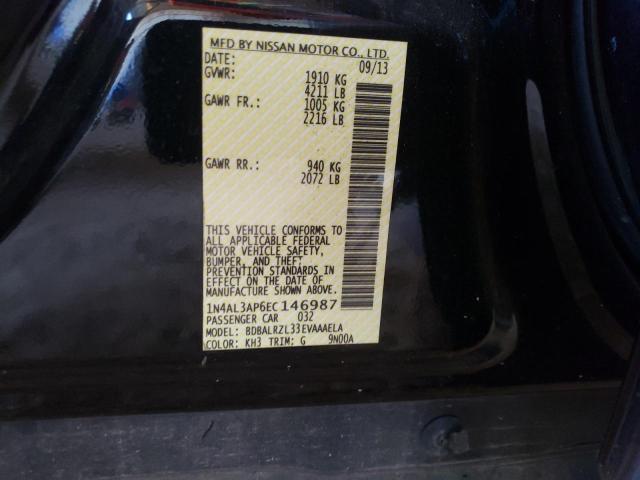 Photo 10 from auction – 2014 NISSAN ALTIMA 2.5 with VIN 1N4AL3AP6EC146987