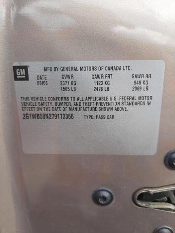 Photo 10 from auction – 2007 CHEVROLET IMPALA LS with VIN 2G1WB58N279173366