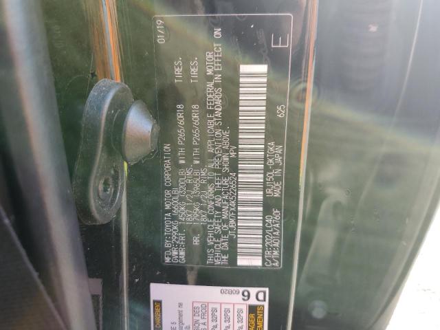 Foto 10 de la subasta – 2019 LEXUS GX con VIN JTJBM7FX4K5226524
