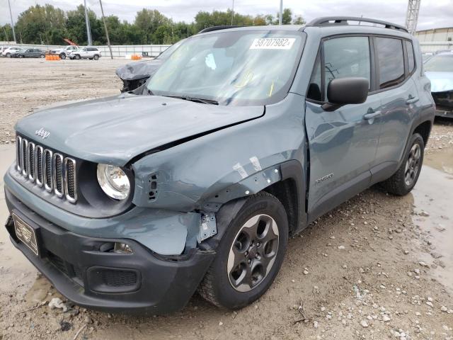 Photo 2 from auction – 2017 JEEP RENEGADE S with VIN ZACCJAAB3HPF56020