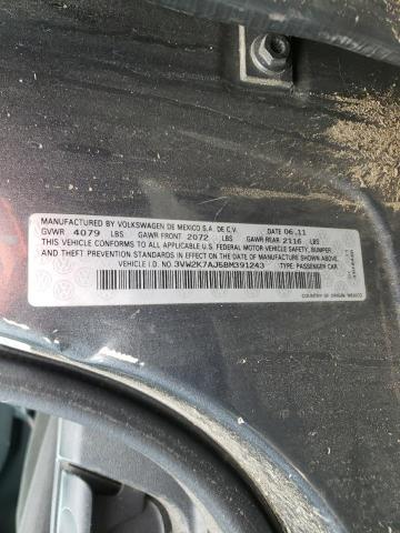 Photo 10 from auction – 2011 VOLKSWAGEN JETTA BASE with VIN 3VW2K7AJ5BM391243
