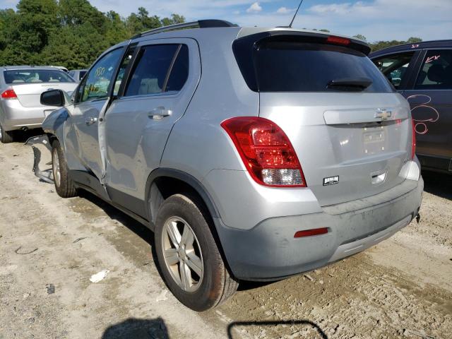 Photo 3 from auction – 2016 CHEVROLET TRAX 1LT with VIN KL7CJLSB2GB505561