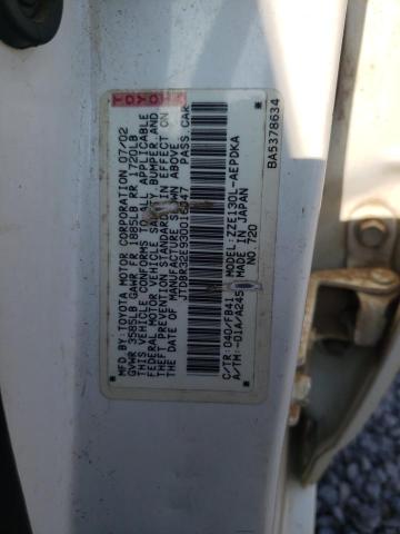 صورة رقم 10 من المزاد - 2003 TOYOTA COROLLA CE مع VIN JTDBR32E930016047