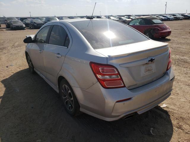 Photo 3 from auction – 2018 CHEVROLET SONIC LT with VIN 1G1JD5SH3J4107491