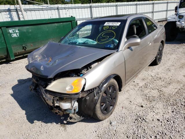 Photo 2 from auction – 2002 HONDA CIVIC EX with VIN 1HGEM22942L098244