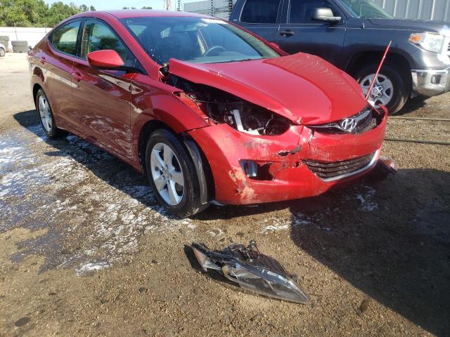 HYUNDAI ELANTRA GL 2011 with VIN KMHDH4AEXBU143041 - Photo from auction