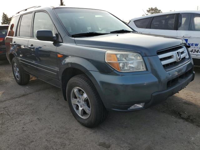 HONDA PILOT EX 2006 with VIN 2HKYF18486H529285 - Photo from auction
