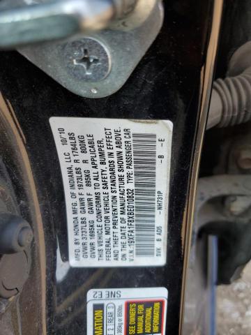 صورة رقم 10 من المزاد - 2011 HONDA CIVIC EX مع VIN 19XFA1F8XBE010832