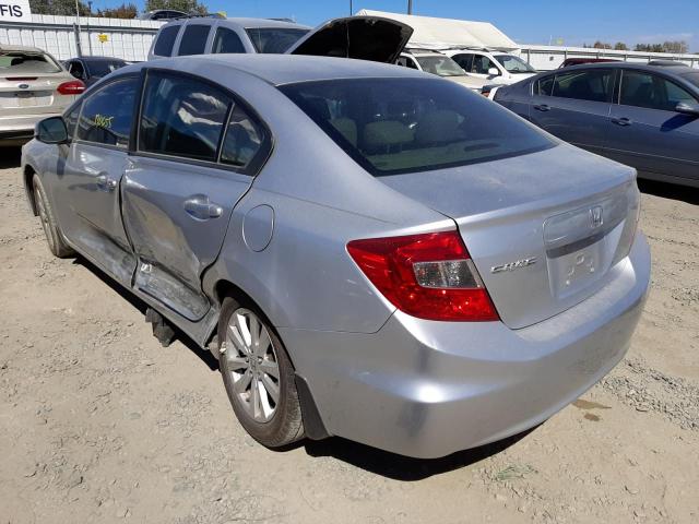Photo 3 from auction – 2012 HONDA CIVIC EXL with VIN 2HGFB2F9XCH523842