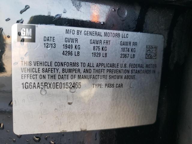 Photo 10 from auction – 2014 CADILLAC ATS with VIN 1G6AA5RX0E0152465