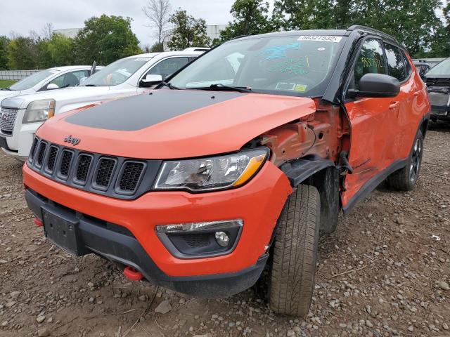 Photo 2 from auction – 2017 JEEP COMPASS TR with VIN 3C4NJDDB7HT607405