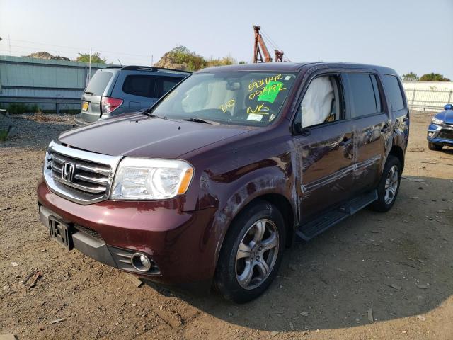Photo 2 from auction – 2013 HONDA PILOT EXL with VIN 5FNYF4H50DB057492