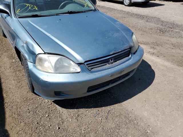 Photo 9 from auction – 2000 HONDA CIVIC BASE with VIN 2HGEJ6612YH576624