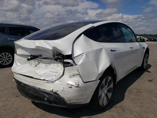 Photo 4 from auction – 2021 TESLA MODEL Y with VIN 5YJYGDEE6MF077747