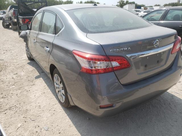 Photo 3 from auction – 2015 NISSAN SENTRA S with VIN 3N1AB7AP7FY215427