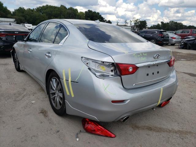 Photo 3 from auction – 2015 INFINITI Q50 BASE with VIN JN1BV7AP1FM344827
