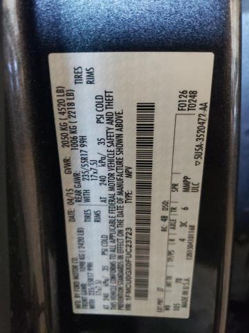 Photo 10 from auction – 2015 FORD ESCAPE SE with VIN 1FMCU0GX0FUC23723