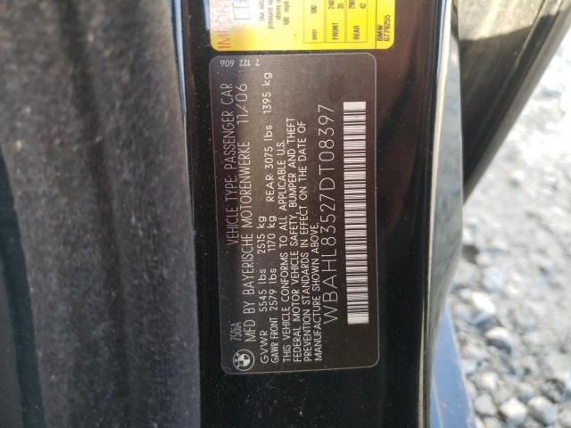 Photo 10 from auction – 2007 BMW 750I with VIN WBAHL83527DT08397