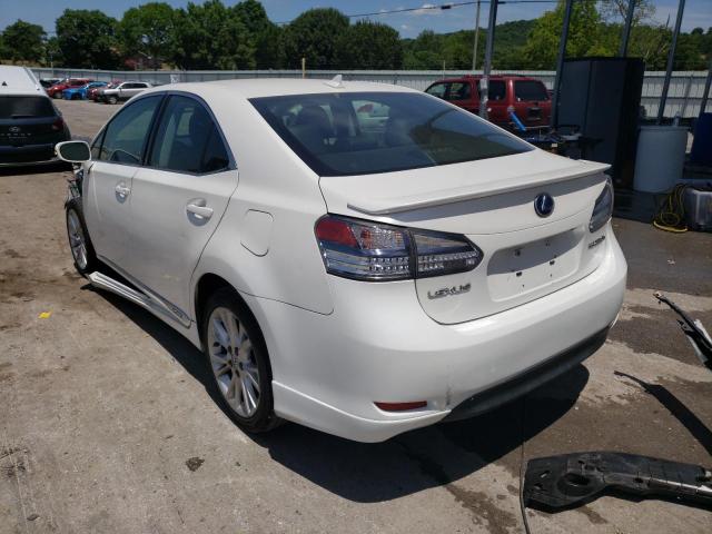 Photo 3 from auction – 2010 LEXUS HS 250H with VIN JTHBB1BAXA2001515