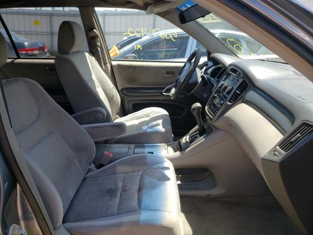 Photo 5 from auction – 2002 TOYOTA HIGHLANDER with VIN JTEHF21A420095651