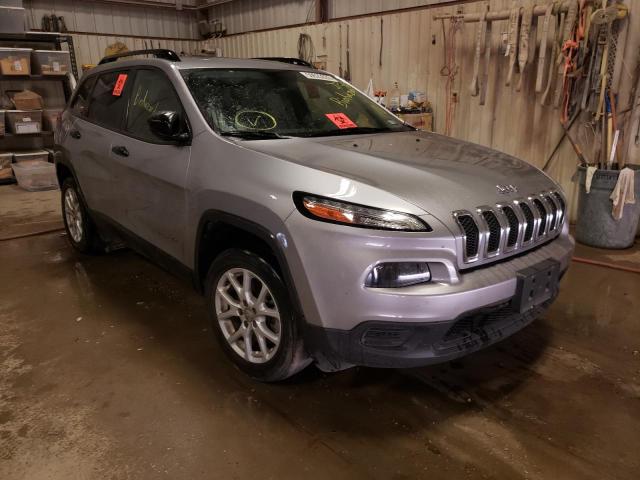 JEEP CHEROKEE S 2017 with VIN 1C4PJLAB2HW661499 - Photo from auction