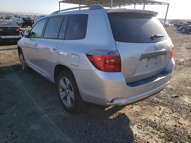 Photo 3 from auction – 2008 TOYOTA HIGHLANDER with VIN JTEES43A482022154