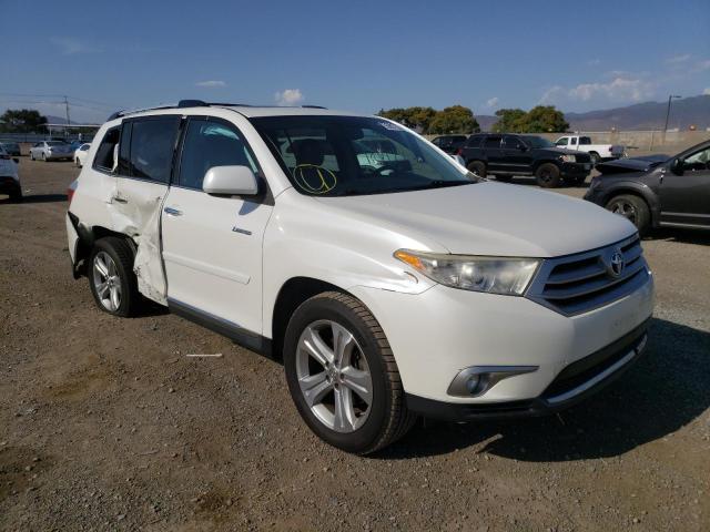 TOYOTA HIGHLANDER 2013 with VIN 5TDYK3EH2DS125291 - Photo from auction