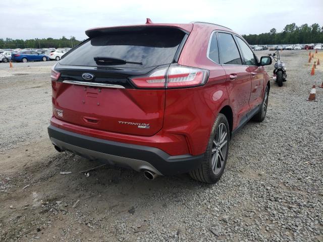 Photo 4 from auction – 2020 FORD EDGE TITAN with VIN 2FMPK4K98LBA25240