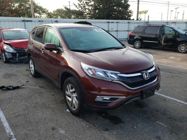 HONDA CR-V EX 2015 with VIN 5J6RM4H50FL042916 - Photo from auction