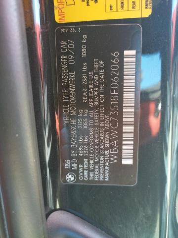 Photo 10 from auction – 2008 BMW 335 XI with VIN WBAWC73518E062066