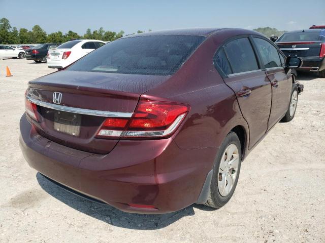 Photo 4 from auction – 2015 HONDA CIVIC LX with VIN 19XFB2F59FE067182