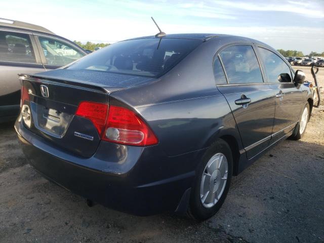 Photo 4 from auction – 2007 HONDA CIVIC HYBR with VIN JHMFA36217S025861
