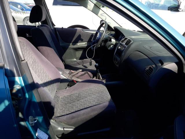 Photo 5 from auction – 2001 MAZDA PROTEGE LX with VIN JM1BJ225X10426516