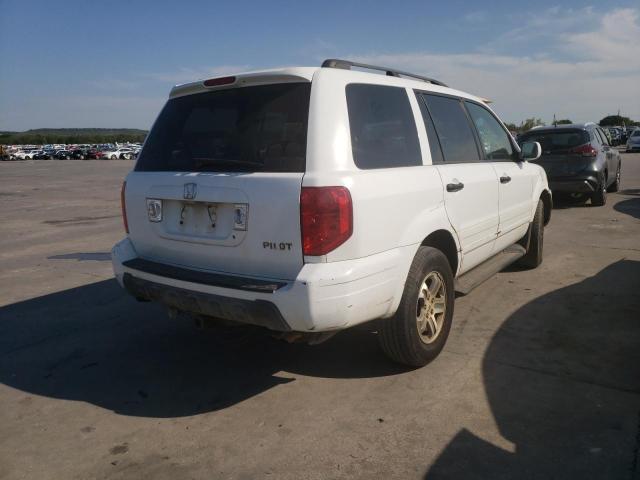 Фото 4 с аукциона – 2003 HONDA PILOT EX с VIN 2HKYF18443H554583