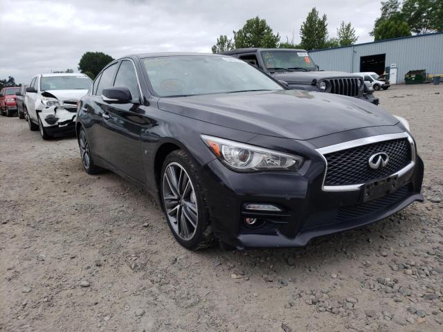 INFINITI Q50 BASE 2014 with VIN JN1BV7AR8EM692950 - Photo from auction