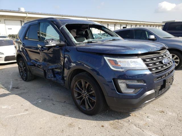 FORD EXPLORER X 2017 with VIN 1FM5K8D88HGA52229 - Photo from auction