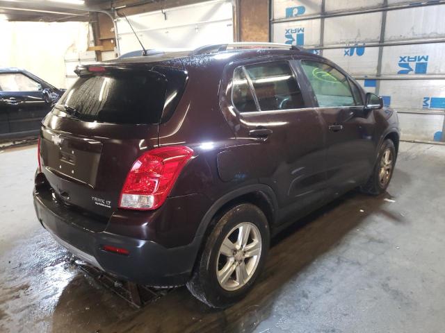 Photo 4 from auction – 2015 CHEVROLET TRAX 1LT with VIN KL7CJLSB9FB105124