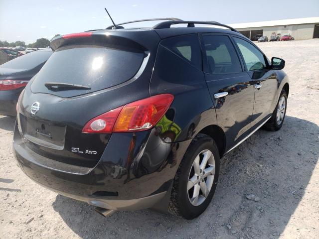 Photo 4 from auction – 2009 NISSAN MURANO S with VIN JN8AZ18W09W106939