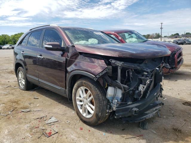 KIA SORENTO LX 2015 with VIN 5XYKT4A63FG601822 - Photo from auction