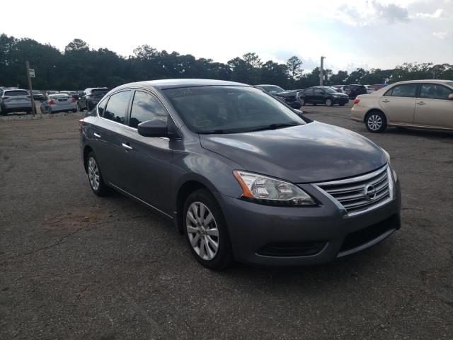 NISSAN SENTRA S 2015 with VIN 3N1AB7AP1FL687975 - Photo from auction