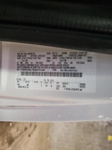 Photo 10 from auction – 2013 FORD ECONOLINE with VIN 1FBSS3BL7DDA75146