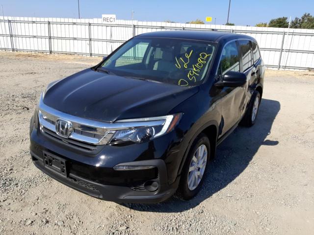 Photo 2 from auction – 2020 HONDA PILOT LX with VIN 5FNYF5H17LB006167