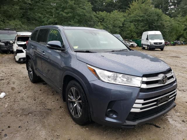 TOYOTA HIGHLANDER 2018 with VIN 5TDBZRFH1JS884688 - Photo from auction
