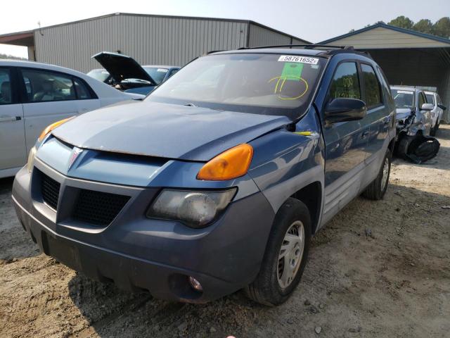 Photo 2 from auction – 2001 PONTIAC AZTEK with VIN 3G7DA03E71S532621