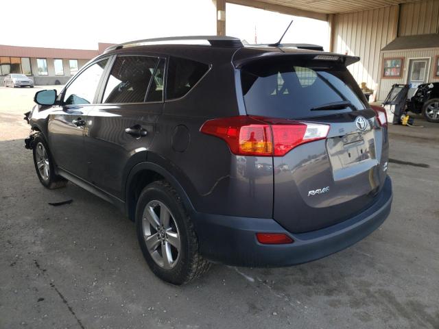 Photo 3 from auction – 2015 TOYOTA RAV4 XLE with VIN 2T3RFREV8FW302736