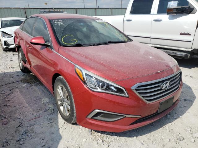 HYUNDAI SONATA SE 2017 with VIN 5NPE24AF9HH480760 - Photo from auction