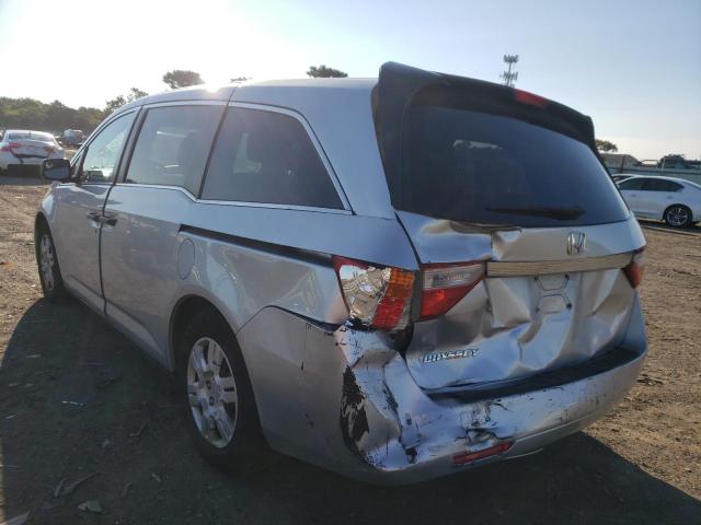 Photo 3 from auction – 2011 HONDA ODYSSEY LX with VIN 5FNRL5H26BB045028